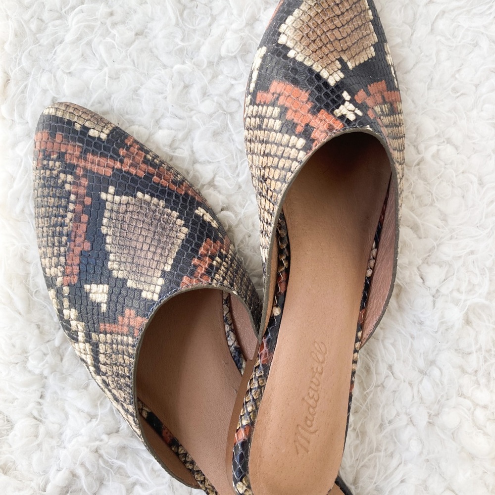 Madewell Remi Mule in Cider - Like New
